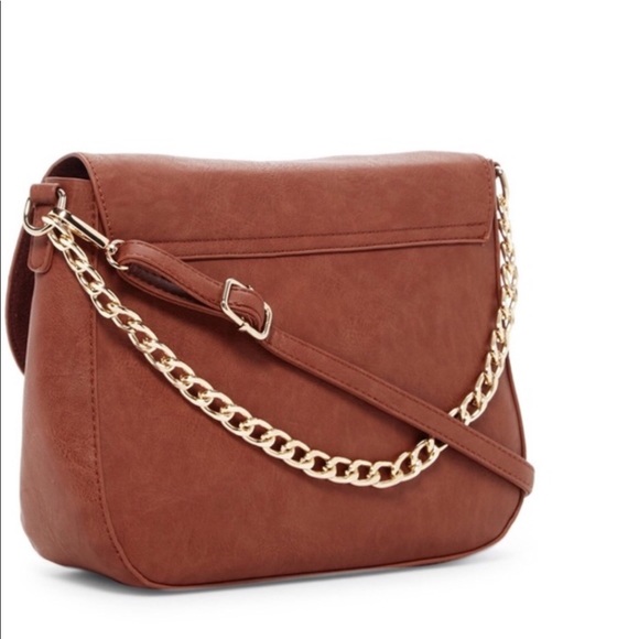 Pink Haley Janessa Chain Crossbody in Brown - Picture 2 of 3